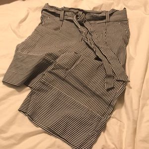 Banana republic high rise wide leg pant